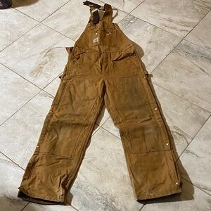 Carhartt Bibs 32x32 - R41-BRN